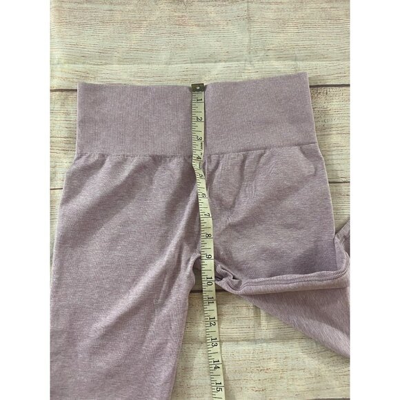 Gymshark Women's Athletic Pink Marl Activewear Leggings - Small - Picture 9 of 10